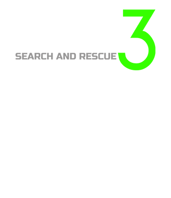 Code 3 Search and Rescue logo
