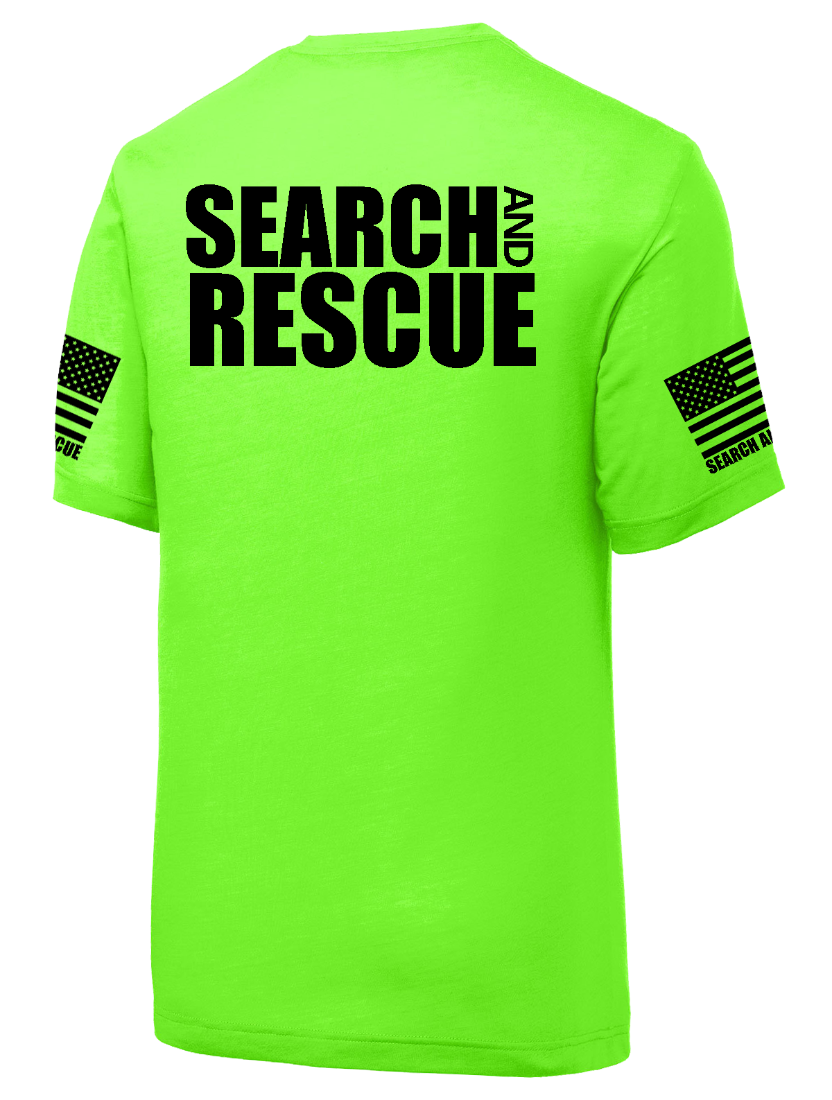 Code 3 Search and Rescue T-Shirt Neon Green